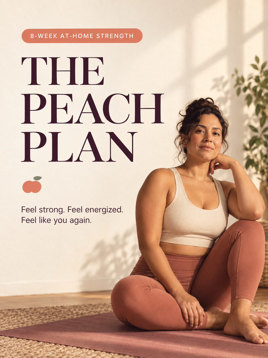 The Peach Plan premium eight-week strength program cover